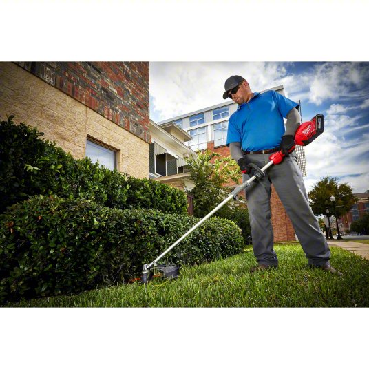 String Trimmer Line: High Density Polyethlyene, 0.095 in Dia, 20 ft Overall Lg, Red, 5 PK