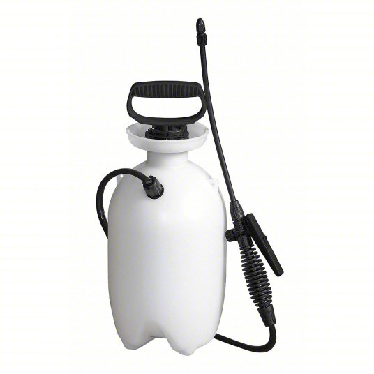Handheld Sprayer: 1 gal Tank, Poly Tank, 19 7/10 ft Max Spray Distance, 45 psi