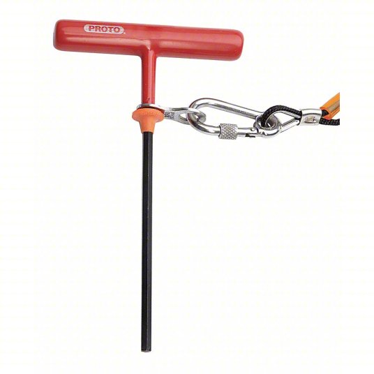 0 Ball Ends, 5/64 in Tip Size, SAE, Long, Alloy Steel, Black Oxide, 3 in Handle Lg, T