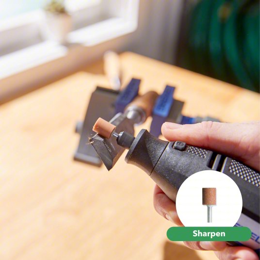 Rotary Tool Kit: 1.2 A Current, 35,000 RPM Max. Speed, Variable Speed, 1/8 in Collet Size