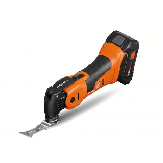 Cordless Oscillating Multi-Tool: 10,000 to 19,500, 2° Oscillation Angle, Accessory Free Tool Change