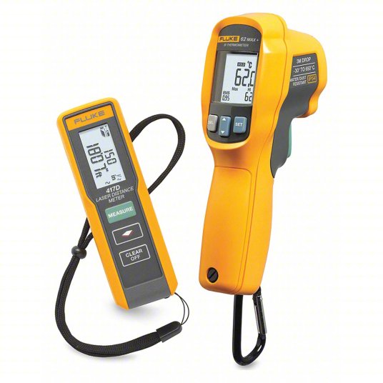 Laser Distance Meter Kit: Area Measurement/Distance Measurement, Inch/Metric, 2 in – 131 ft