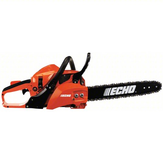 Gas-Powered Chainsaw: 14 in Bar Lg, Rear Handle, Auto Chain Oiler, 2 hp Horsepower, 30.48 cc