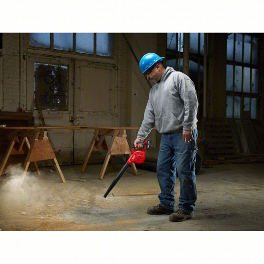 Leaf Blower: M18™, 100 cfm Max. Air Flow, 160 mph Max. Air Speed, 3 Speeds