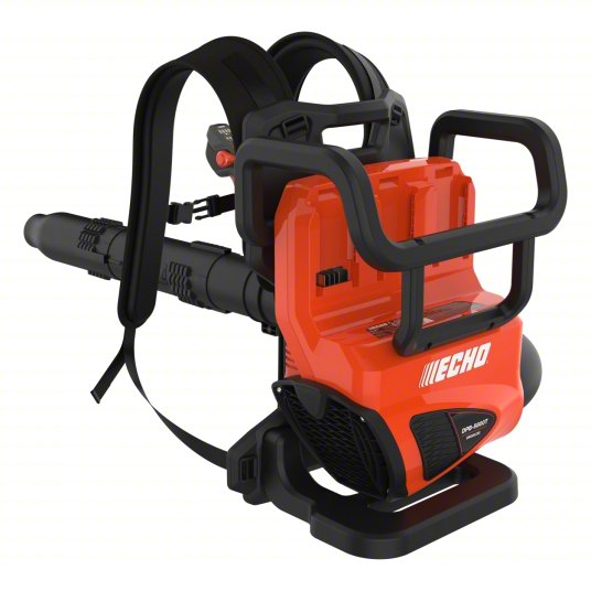 Battery-Powered Backpack Leaf Blower Kit: Cordless, 795 cfm Max Air Flow, 195 mph Max Air Speed