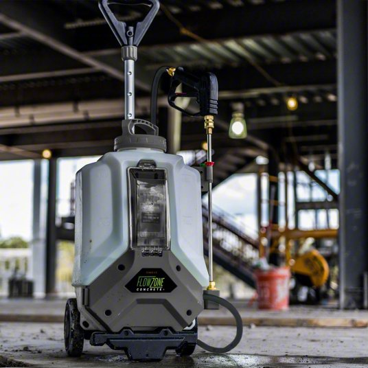 Cordless Backpack Sprayer: For Concrete Stains, Dyes and Sealants, 4 gal Tank Capacity