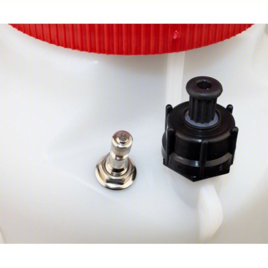 Handheld Sprayer: Spot, 1 1/2 gal Tank, Poly Tank, 20 ft Max Spray Distance, 45 psi, Adj Nozzle