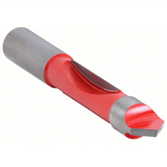 Trim Profile Router Bit: Fractional Inch, Carbide, 1/2 in Cutter Dia., 1 Flutes, 28-104