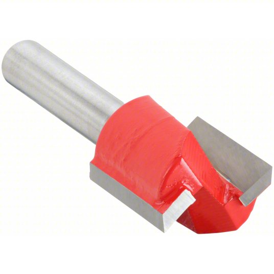 Straight Cut Profile Router Bit: Fractional Inch, Carbide, 3/4 in Cutter Dia., 3 in Overall Lg