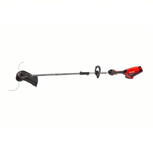 Battery-Powered String Trimmer Kit: 14 to 16 in Cutting Wd, Straight Shaft, 59 in Shaft Lg