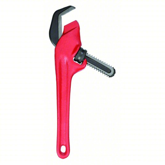 I-Beam Wrench Cast Iron, 2 5/8 in Jaw Capacity, Smooth, 9 1/2 in Overall Lg, I-Beam