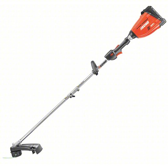 Battery-Powered String Trimmer: 16 1/4 in Cutting Wd, Straight Shaft, 59 in Shaft Lg, 58 V Volt