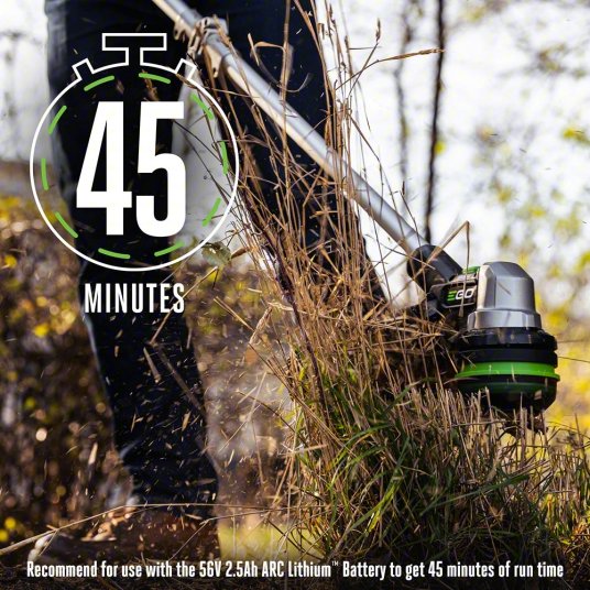 String Trimmer: 15 in Cutting Wd, Telescoping Shaft, Attachment Capable, Power+, Brushless