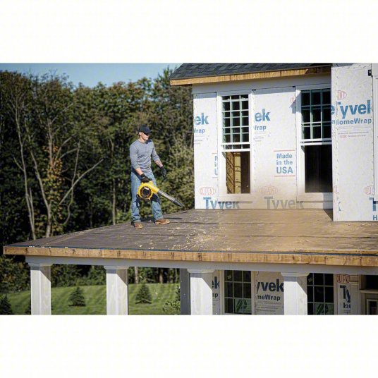 Battery-Powered Handheld Leaf Blower Kit: FLEXVOLT®, 423 cfm Max. Air Flow, 3.0 Ah