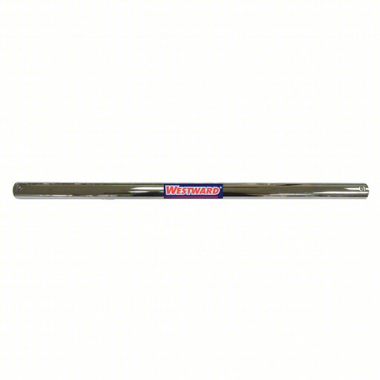 Drive Bar 1 in Drive, 22 in Lg, Smooth Grip, Alloy Steel, Chrome