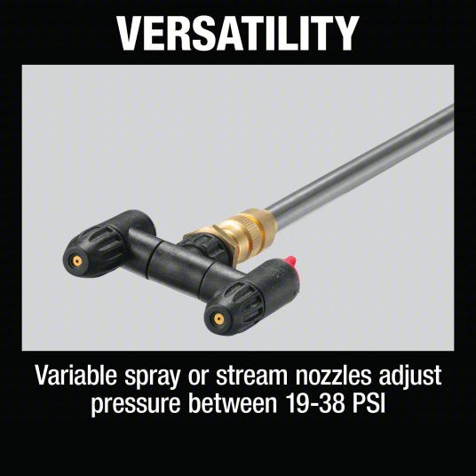 Cordless Handheld Sprayer: For Lawn, Garden and Agriculture, 1 5/16 gal Tank Capacity