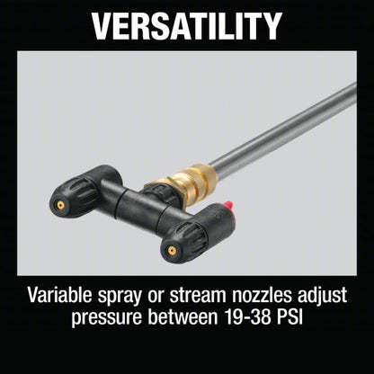 Cordless Handheld Sprayer: For Lawn, Garden and Agriculture, 1 5/16 gal Tank Capacity