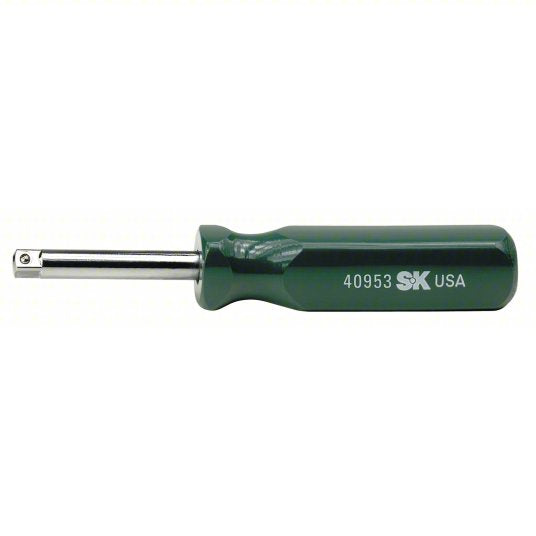 Socket Driver: 1/4 in Drive Size, 6 in Overall Lg, Molded Grip, Alloy Steel