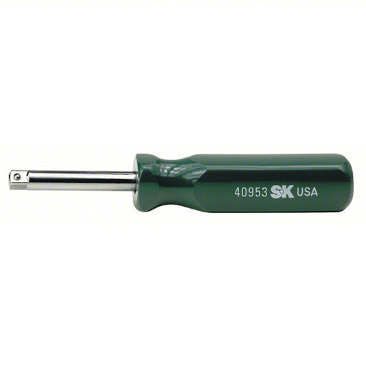 Socket Driver: 1/4 in Drive Size, 6 in Overall Lg, Molded Grip, Alloy Steel