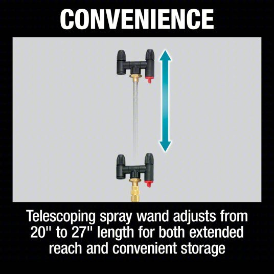 Cordless Handheld Sprayer: For Lawn, Garden and Agriculture, 1 5/16 gal Tank Capacity