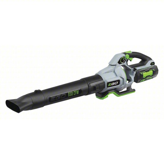 Battery-Powered Handheld Leaf Blower Kit: POWER+, 650 cfm Max. Air Flow, 180 mph Max. Air Speed
