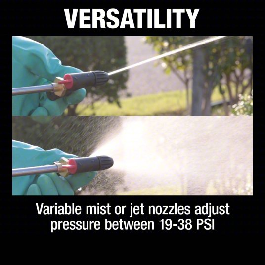 Cordless Handheld Sprayer: For Lawn, Garden and Agriculture, 1 5/16 gal Tank Capacity