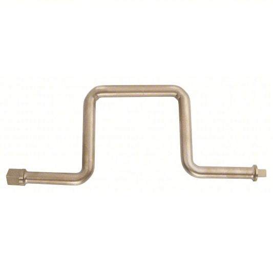 Socket Driver: 1/2 in_3/4 in Drive Size, 16 in Overall Lg, Plain Grip, Nickel Aluminum Bronze