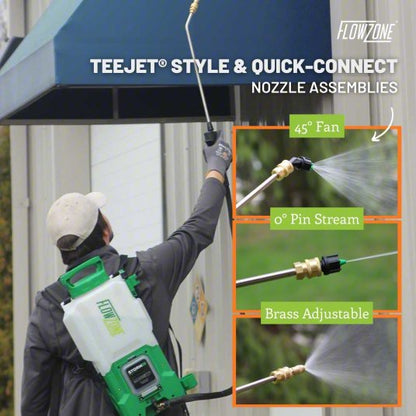 Cordless Backpack Sprayer: For Lawn, Garden and Agriculture, Mix-on-Exit, Lithium-Ion
