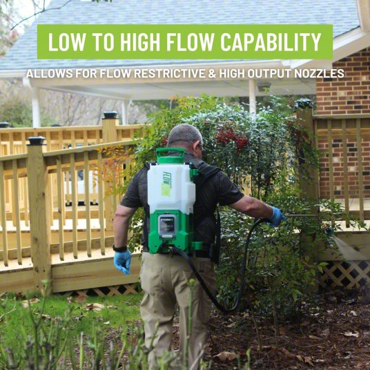 Cordless Backpack Sprayer: For Lawn, Garden and Agriculture, Mix-on-Exit, Lithium-Ion
