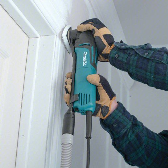 Oscillating Tool Kit: 6,000 to 20,000, 3.2° Oscillation Angle, 3 A Current, 11 1/8 in Tool Lg