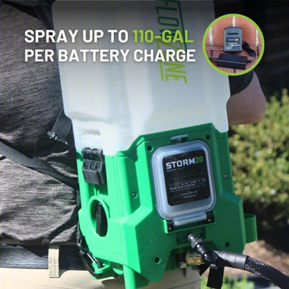 Cordless Backpack Sprayer: For Lawn, Garden and Agriculture, Mix-on-Exit, Lithium-Ion