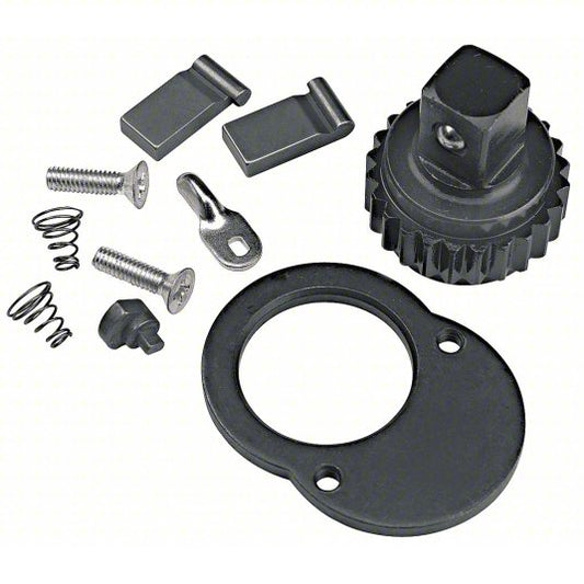 Ratchet Repair Kit: 3/4 in Drive Size, Pear Head Ratchets, 45° and 90° Tip Angle, 1 Pieces