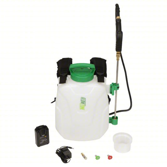 Cordless Backpack Sprayer: For Lawn, Garden and Agriculture, 2 1/2 gal Tank Capacity
