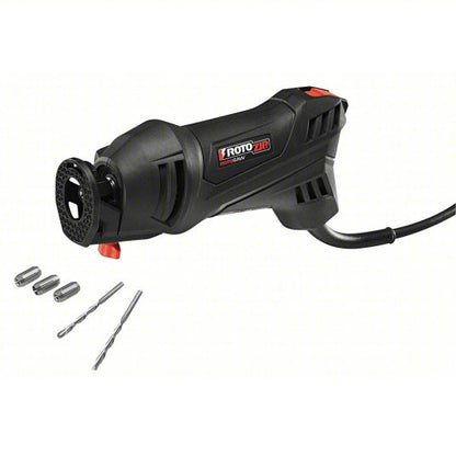 Cut-Out Tool Kit: 30,000 RPM Max. Speed, 5.5 A Current, Adj Dp Guide, 6 ft Cord Lg