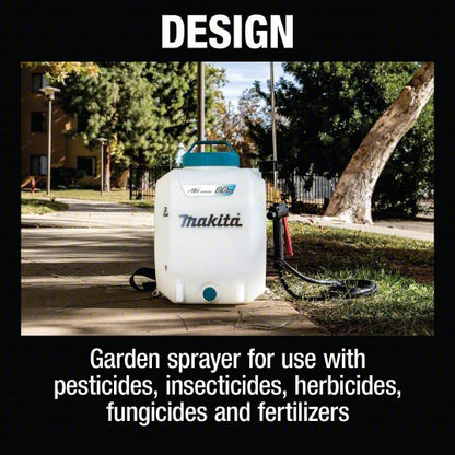 Cordless Backpack Sprayer: For Lawn, Garden and Agriculture, 2 5/8 gal Tank Capacity