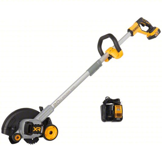 Battery-Powered Lawn Edger Kit: 2 in Cutting Dp, 30 in, Straight, Not Capable, Brushless