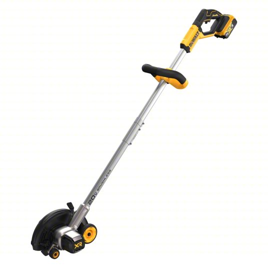 Battery-Powered Lawn Edger Kit: 2 in Cutting Dp, 30 in, Straight, Not Capable, Brushless
