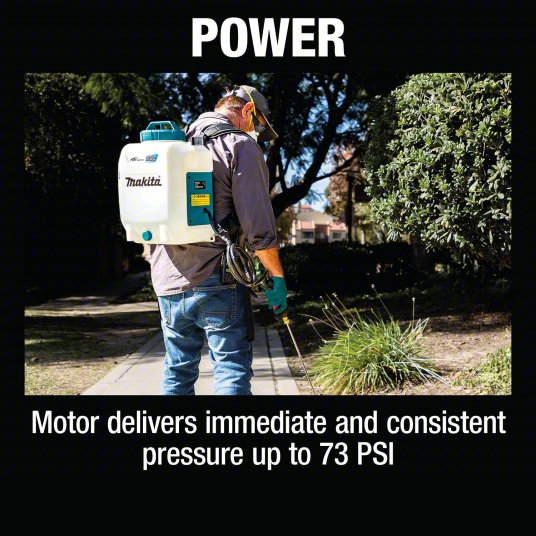 Cordless Backpack Sprayer: For Lawn, Garden and Agriculture, 2 5/8 gal Tank Capacity