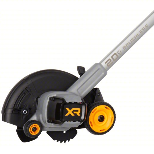 Battery-Powered Lawn Edger Kit: 2 in Cutting Dp, 30 in, Straight, Not Capable, Brushless