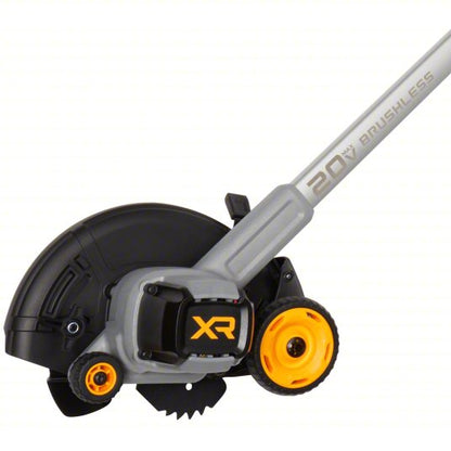 Battery-Powered Lawn Edger Kit: 2 in Cutting Dp, 30 in, Straight, Not Capable, Brushless