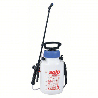 Handheld Sprayer: Spot, 1 1/2 gal Tank, Poly Tank, 20 ft Max Spray Distance, 45 psi, 10-20 ft