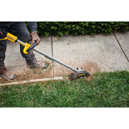 Battery-Powered Lawn Edger Kit: 2 in Cutting Dp, 30 in, Straight, Not Capable, Brushless