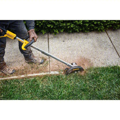 Battery-Powered Lawn Edger Kit: 2 in Cutting Dp, 30 in, Straight, Not Capable, Brushless