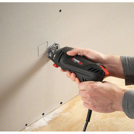 Cut-Out Tool Kit: 30,000 RPM Max. Speed, 5.5 A Current, Adj Dp Guide, 6 ft Cord Lg