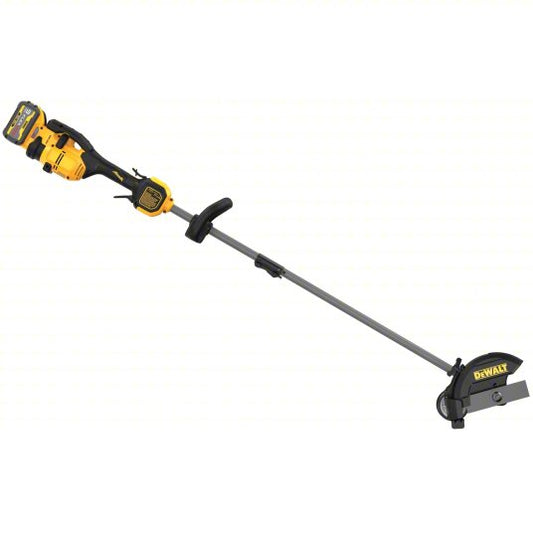 Battery-Powered Lawn Edger Kit: 2 1/2 in Cutting Dp, 35 in, Straight, Attachment Capable