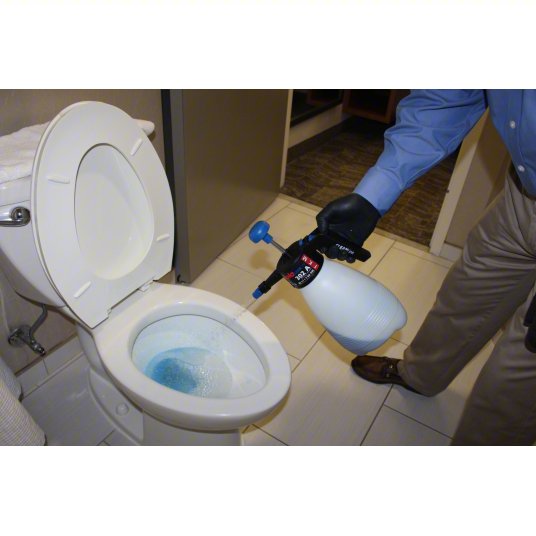 Handheld Sprayer: Spot, 1/2 gal Tank, Poly Tank, 20 ft Max Spray Distance, 45 psi, Adj Nozzle