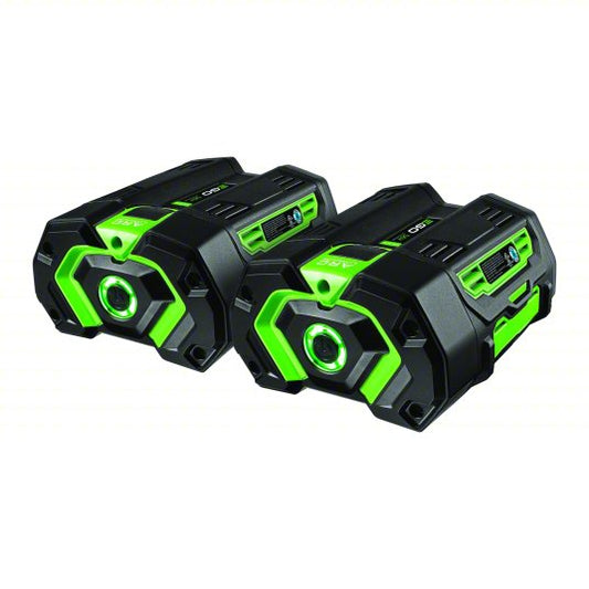 Battery Pack: EGO, POWER+, Li-ion, 2 Batteries Included, 5 Ah, POWER+, (2) Batteries