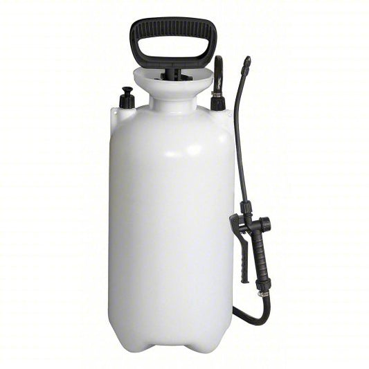 Handheld Sprayer: 2 gal Tank, Poly Tank, 19 7/10 ft Max Spray Distance, 45 psi