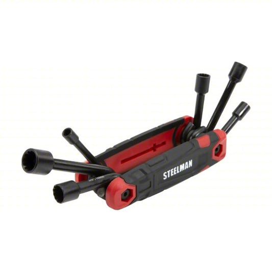 Metric/SAE, 3/8 in Bolt Clearance, 5/8 in Shank Lg