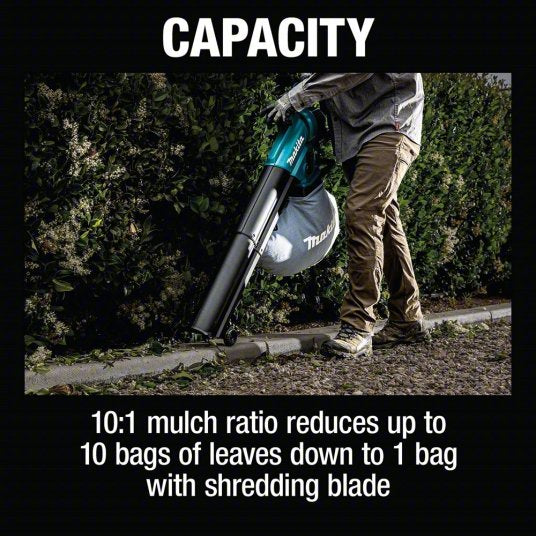 Battery-Powered Handheld Leaf Blower Kit: LXT®, 215 cfm Max. Air Flow, 143 mph Max. Air Speed